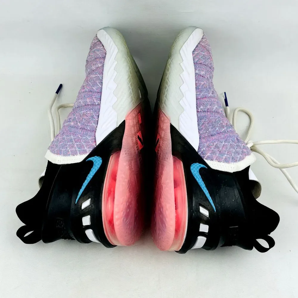 Nike Big Kid's Lebron 18 GS Graffiti‎ Basketball Shoes Youth 7 Purple CW2760-900
